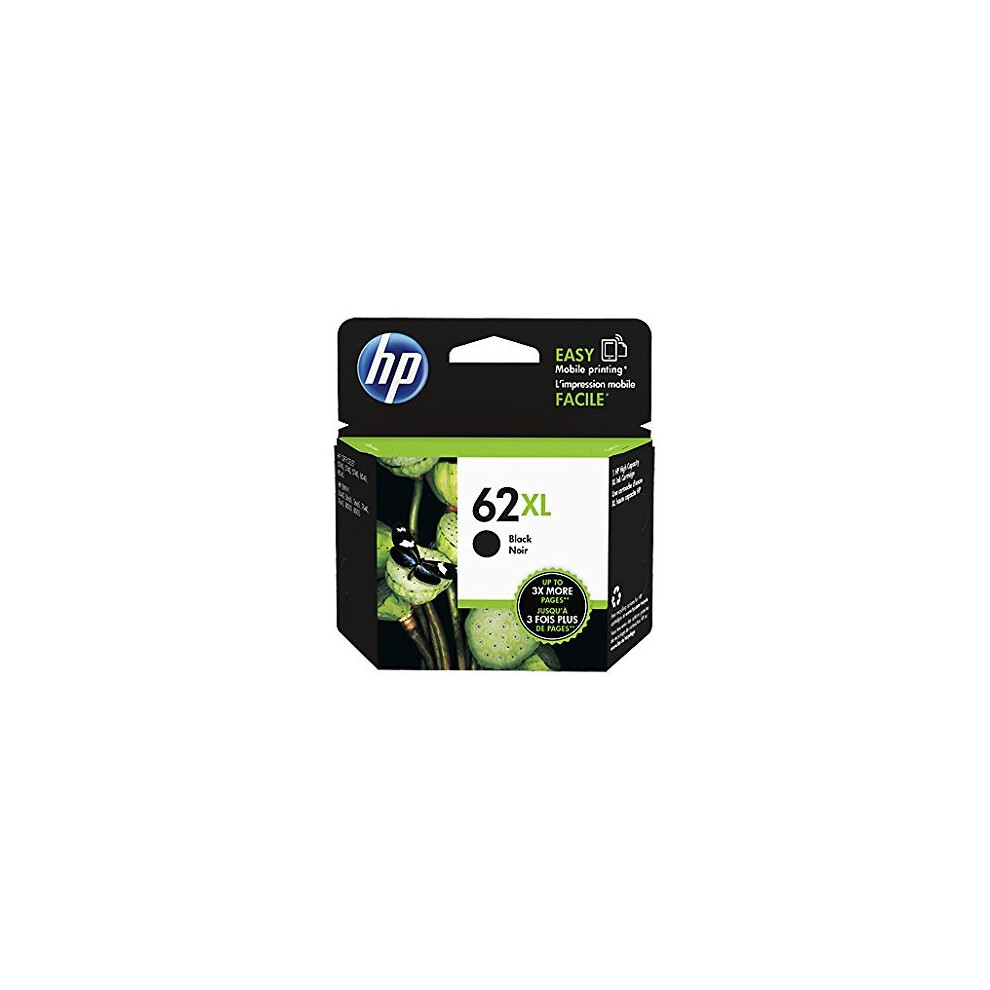 HP 62XL High Yield Black Original Ink Cartridge (C6578E)