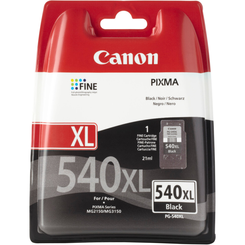 Canon PG-540XL Black Fine Cartridge