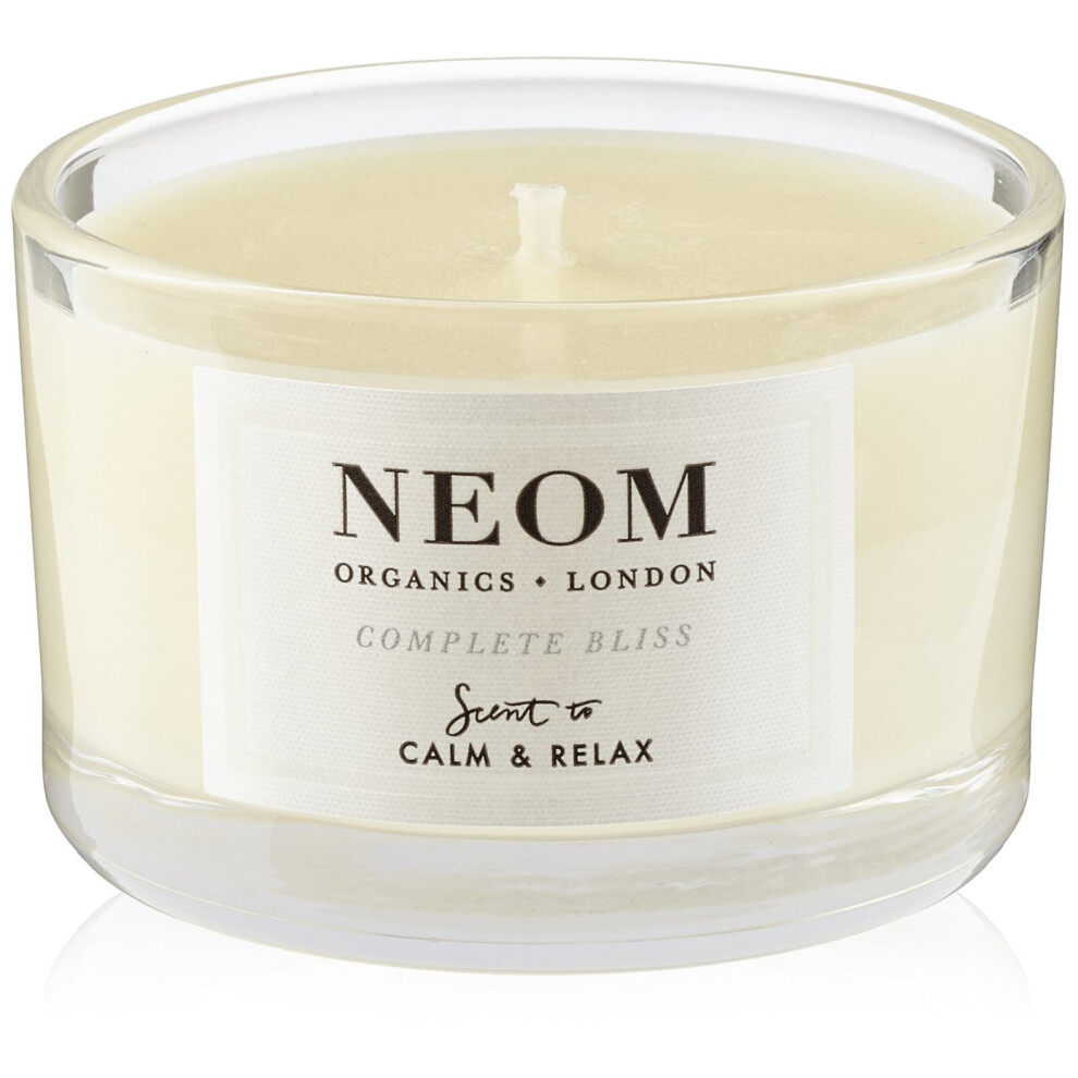 Neom Organics London Complete Bliss Scented Travel Candle 75 G