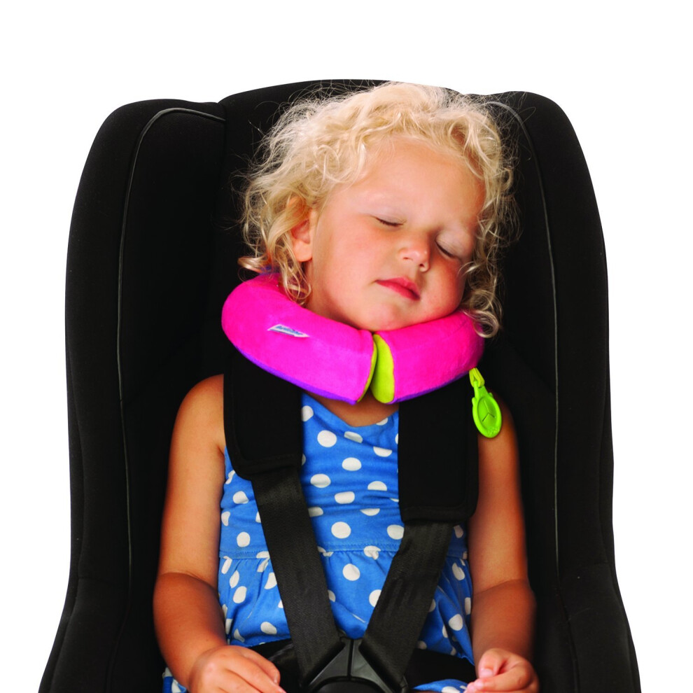 Trunki Yondi Travel Sleep Support Pillow - Betsy SMALL (Pink)