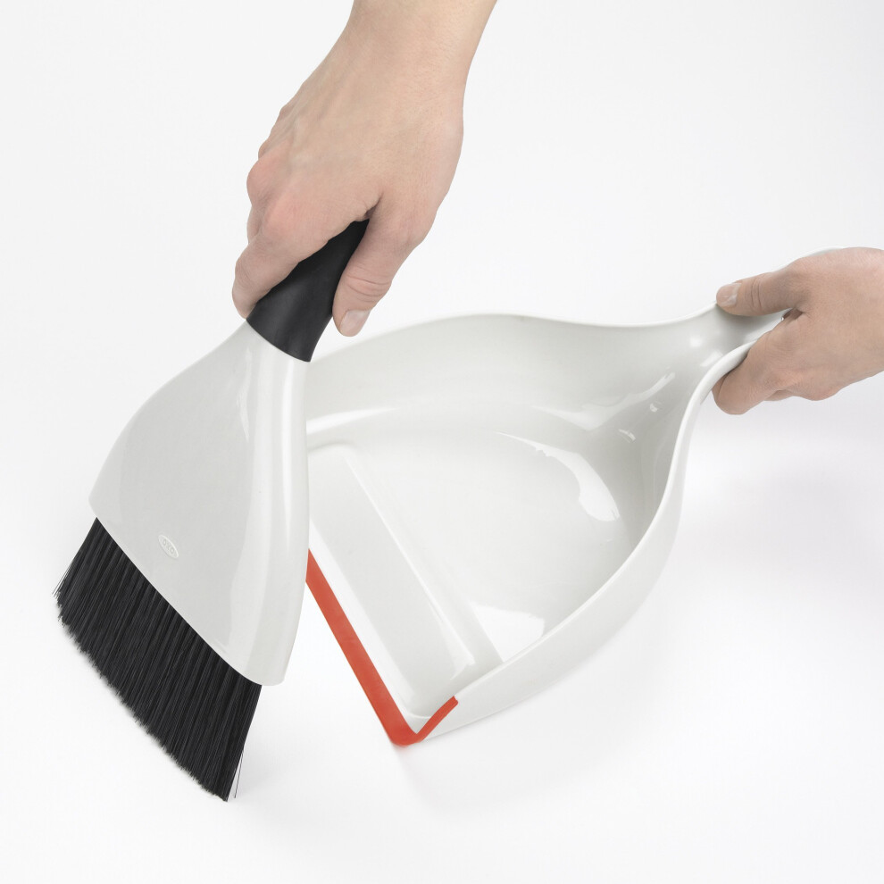 OXO Good Grips Click Together Broom Dustpan and Brush Set