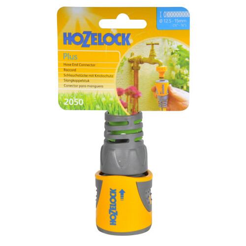 Hozelock Hozelock Hose End Connector PLUS (12.5mm & 15mm) 1