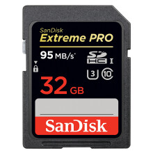 SanDisk Extreme PRO 32 GB SDHC UHS-I Memory Card - Frustation-Free Packaging