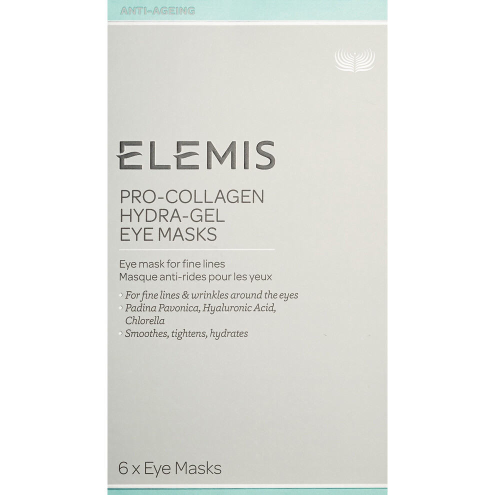 Elemis Pro-Collagen Hydra-Gel Eye Mask - 6 Sachets