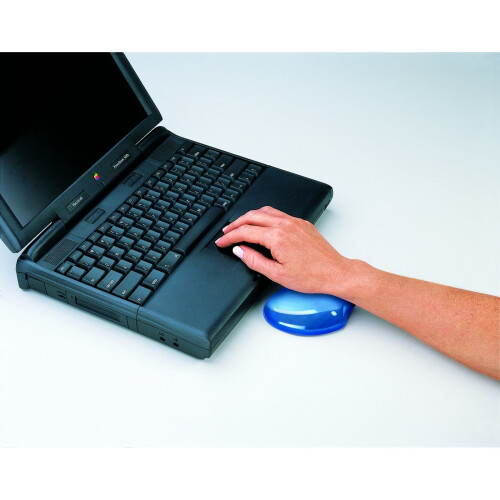 Fellowes Fellowes Crystals Gel Flex Rest - Blue 1