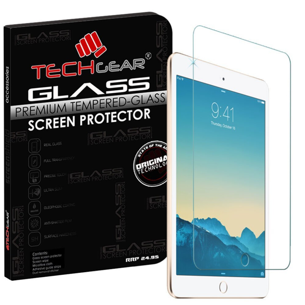 TECHGEARÂ® iPad Mini 3/Mini 2/Mini GLASS Edition Tempered Glass Screen Protector