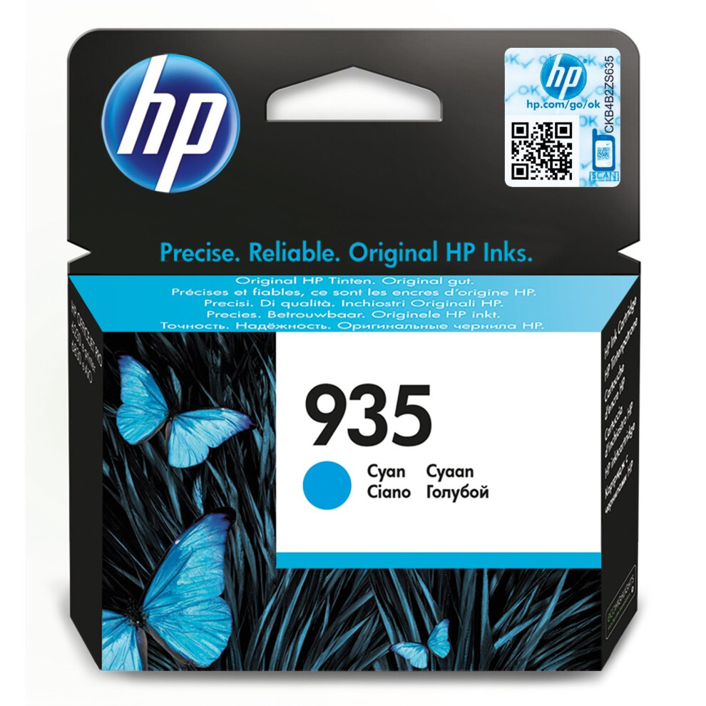 HP 935 Cyan Original Ink Cartridge (C2P22AE)