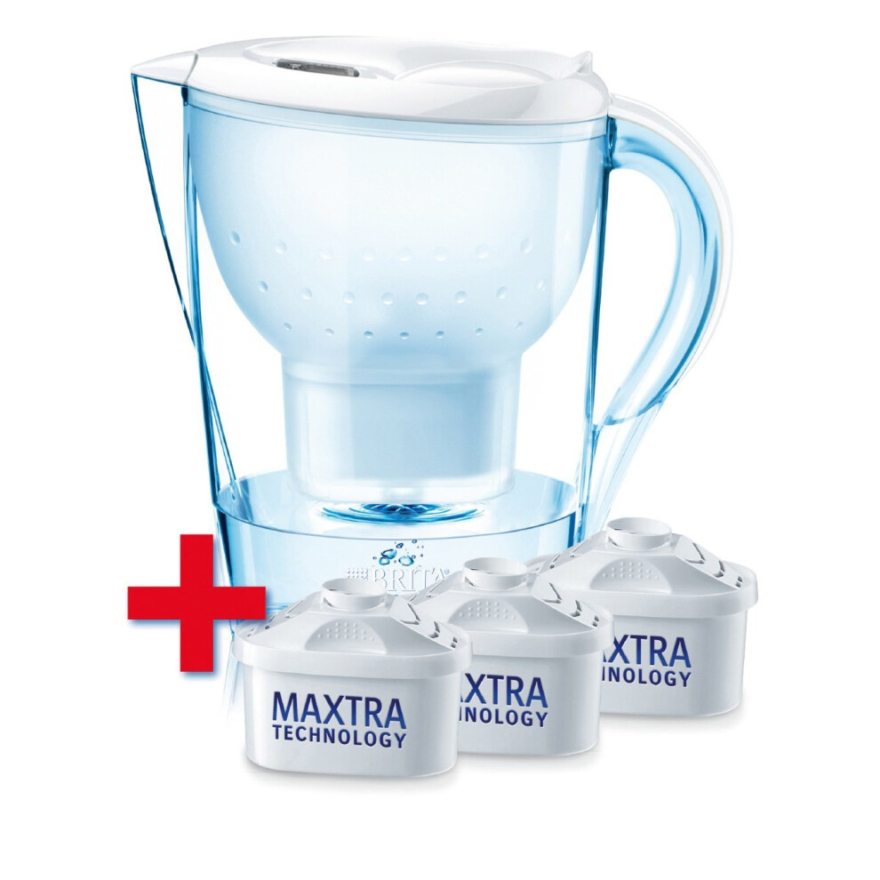 BRITA Marella Cool Water Filter Fridge Fitted Jug - White