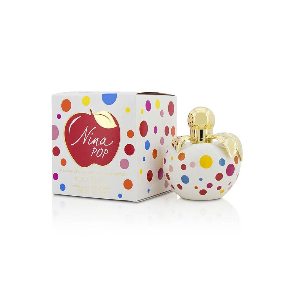 Nina Ricci Nina Pop Eau De Tolilette 10th Birthday Edition Spray 80ml 2.7 oz