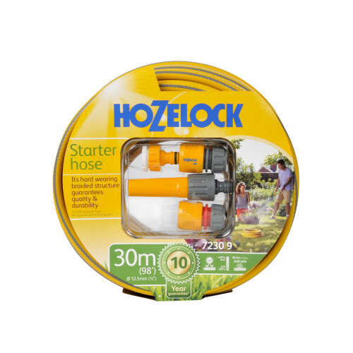 Hozelock Hozelock 30m Starter Hose Starter Set 1