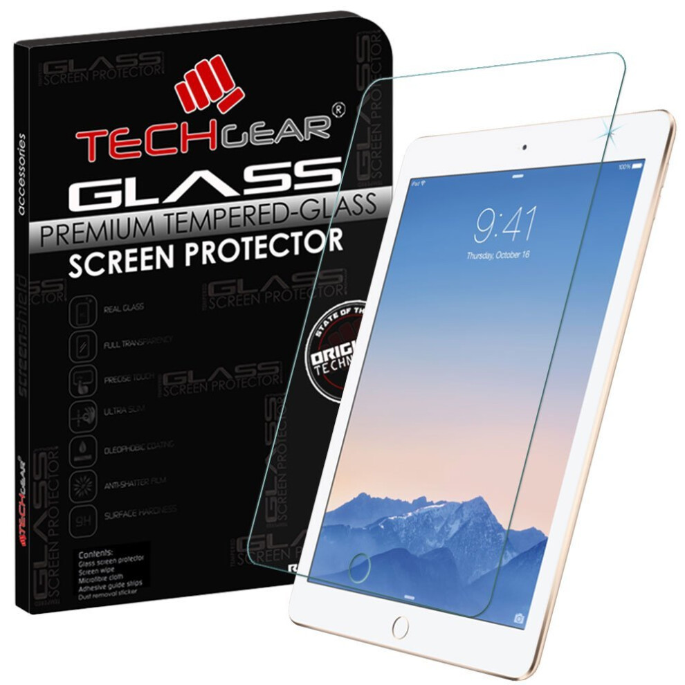 TECHGEARÂ® Apple iPad Air (iPad 5) GLASS Edition Tempered Glass Screen Protector