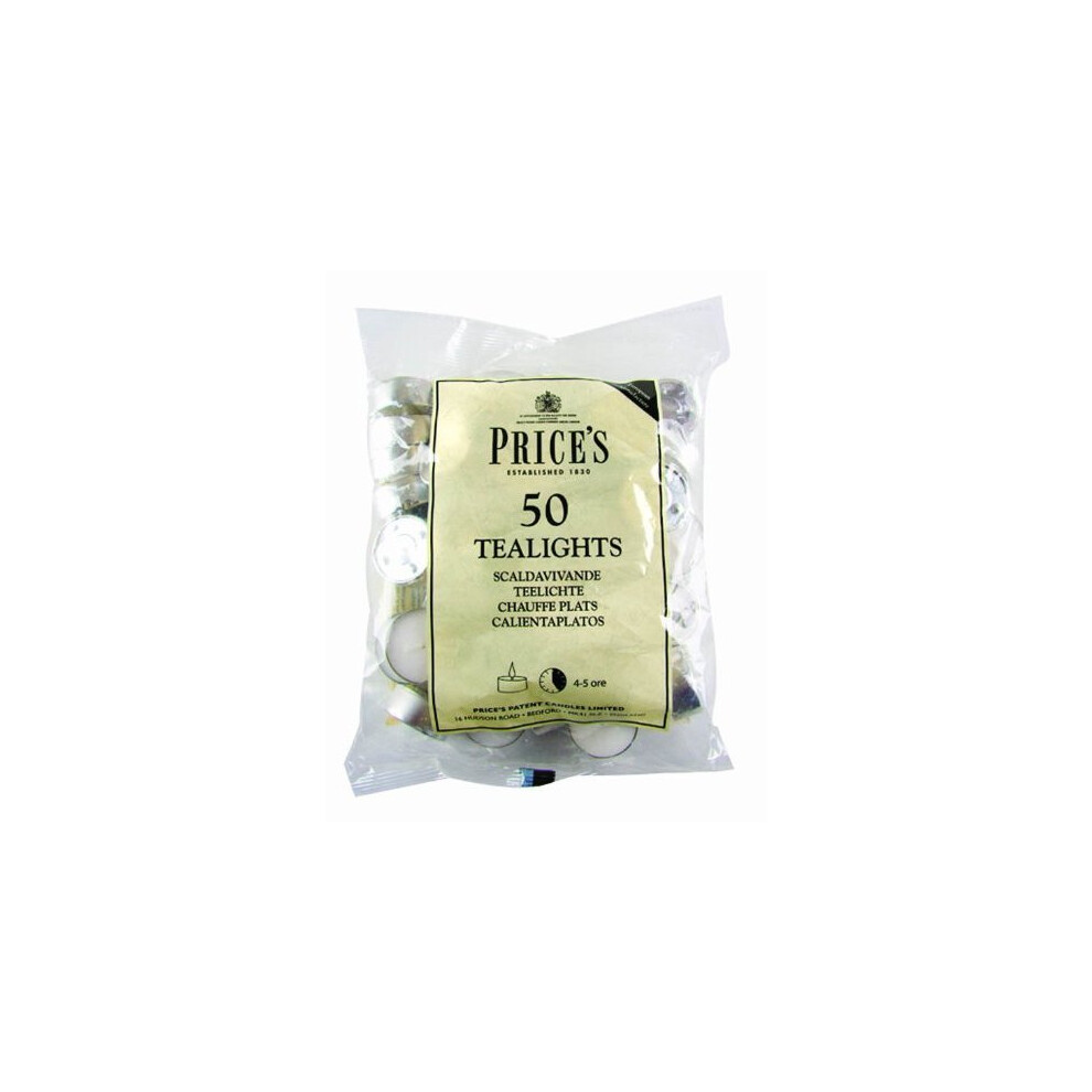 Prices Patent Candles White Tealights Bag, Pack of 50-image-OPC-PKHGWS-NEW