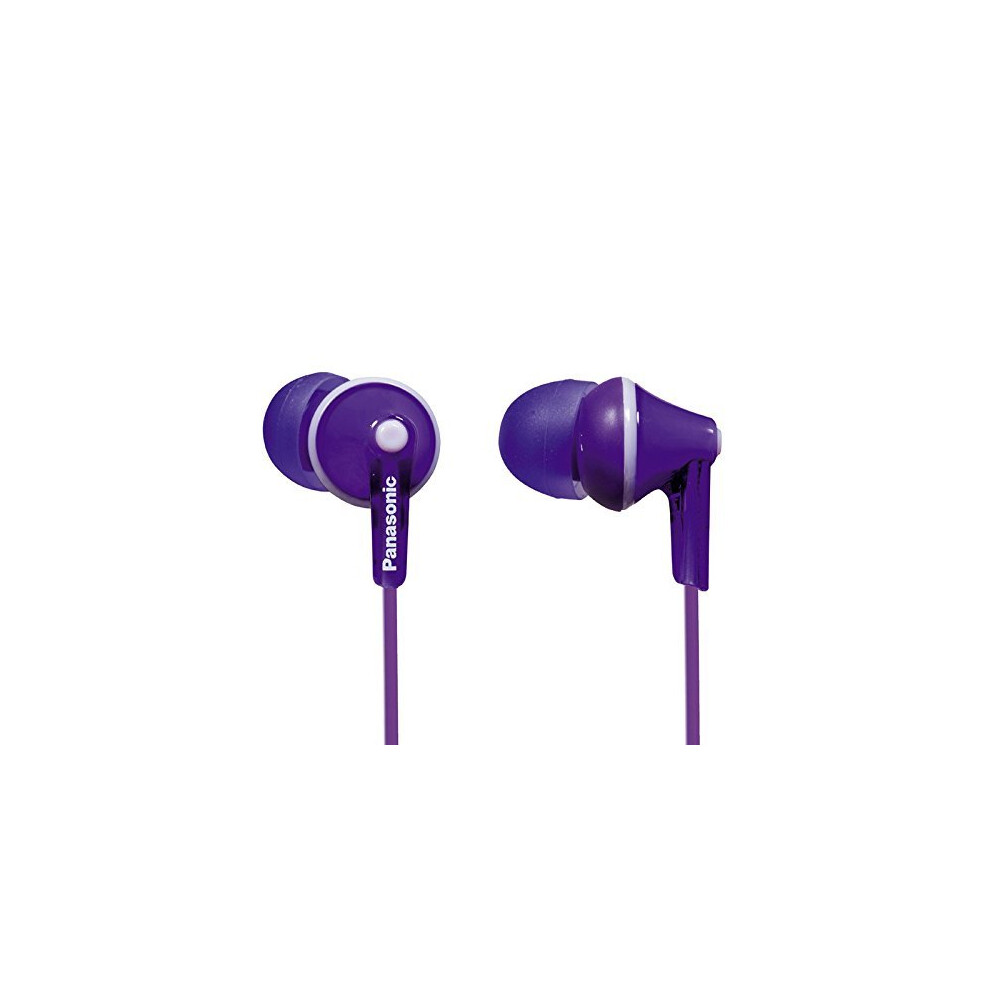 Panasonic Rp-Hje125e-V Ergo Fit In-Ear Headphone - Violet