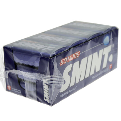 Smint Smint Mints Peppermint Pack of 12 x 35g)