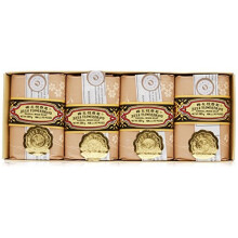 Savon Sandalwood Bee & Flower, 125g (Pack de 4)