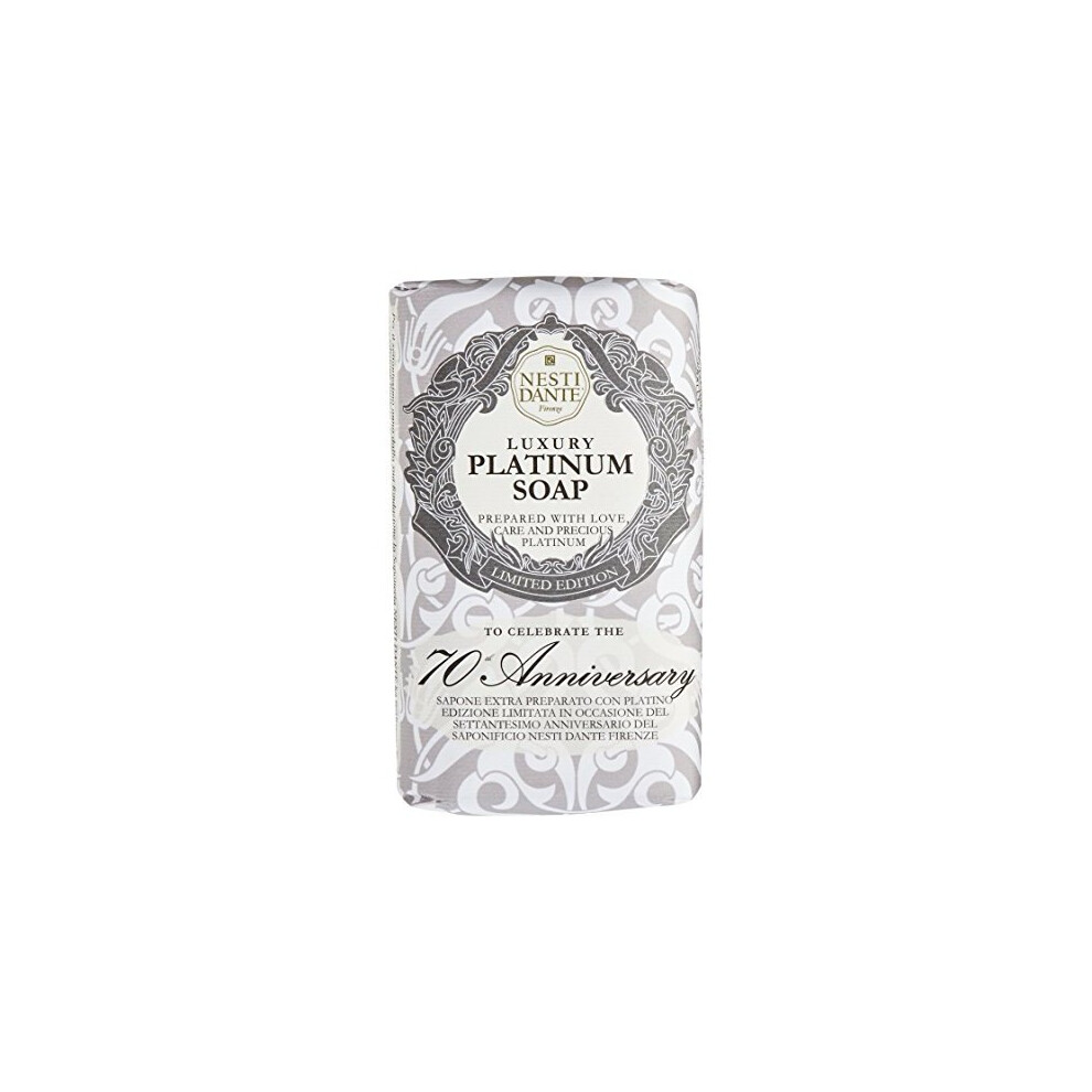 Nesti Dante 7070 Anniversary Luxury Platinum Soap With Precious Platinum (Limited Edition) 250g8.8oz