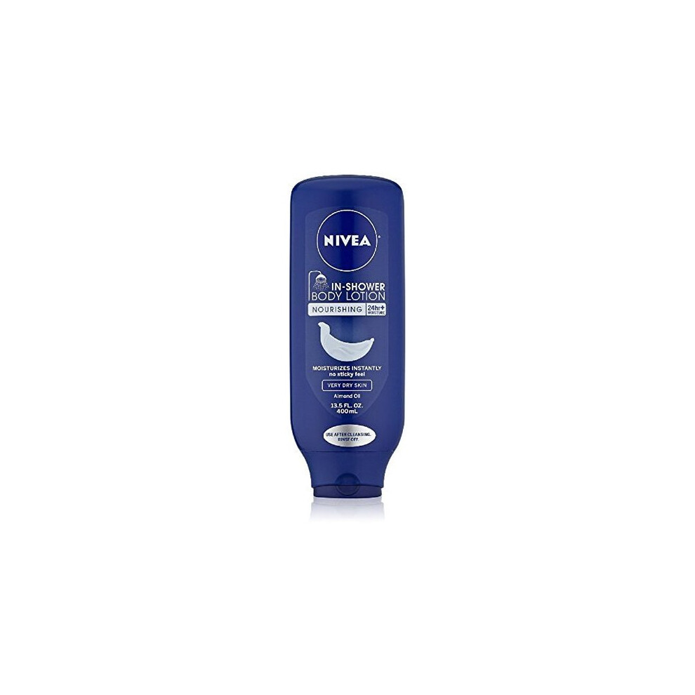 NIVEA In-Shower Body Lotion Nourishing 13.5 oz