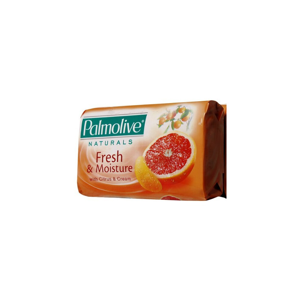 Palmolive Naturals Refreshing Moisture with Citrus &amp Cream Bar Soap 80 G  28 Oz Bars (Pack of 12)