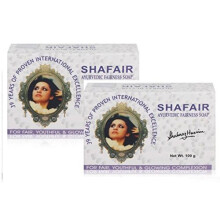 Shahnaz Husain Shafair Ayurvedic Fairness Soap 100g (Pack Of 2)