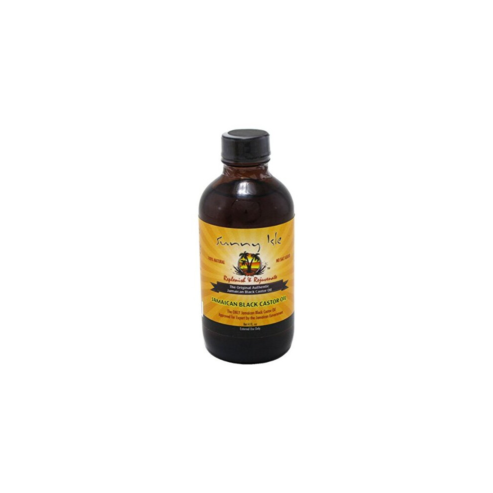 Sunny Isle Jamaican Castor Oil Black 4 Ounce (118ml) (2 Pack)