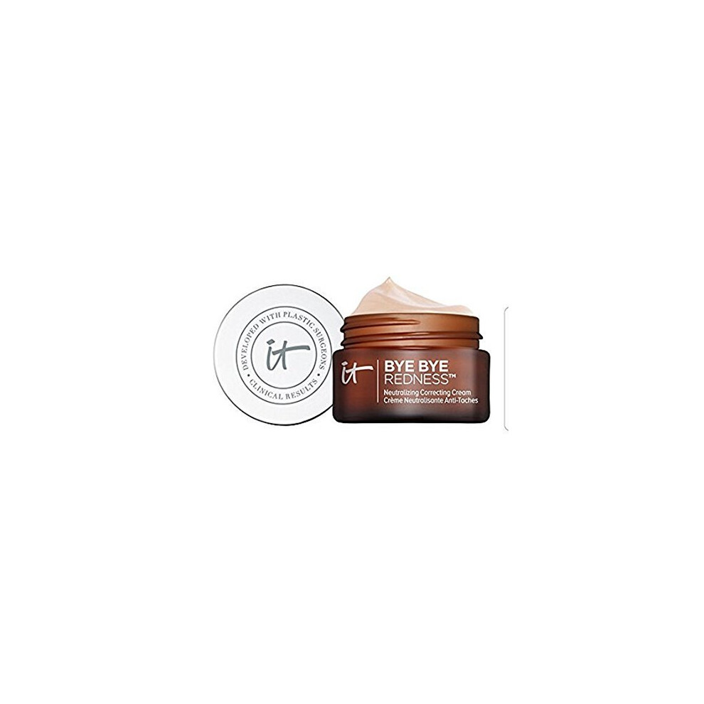It Cosmetics Bye Bye Redness Neutralizing Correcting Cream (Light Beige) 0.37 fl oz