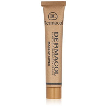 Dermacol - Fondotinta Opaco a Copertura Completa con SPF 30, Waterproof per Pelle Grassa, Acne e Occhiaie