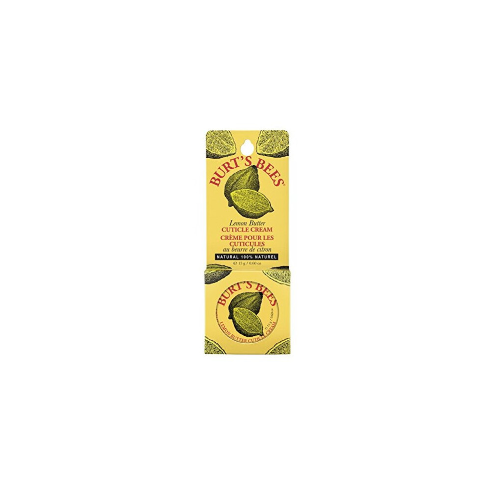 Burts Bees 100% Natural Lemon Butter Cuticle Cream, 0.6 Ounce