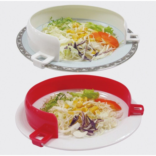 (White) Plate Surround - Eating Aid