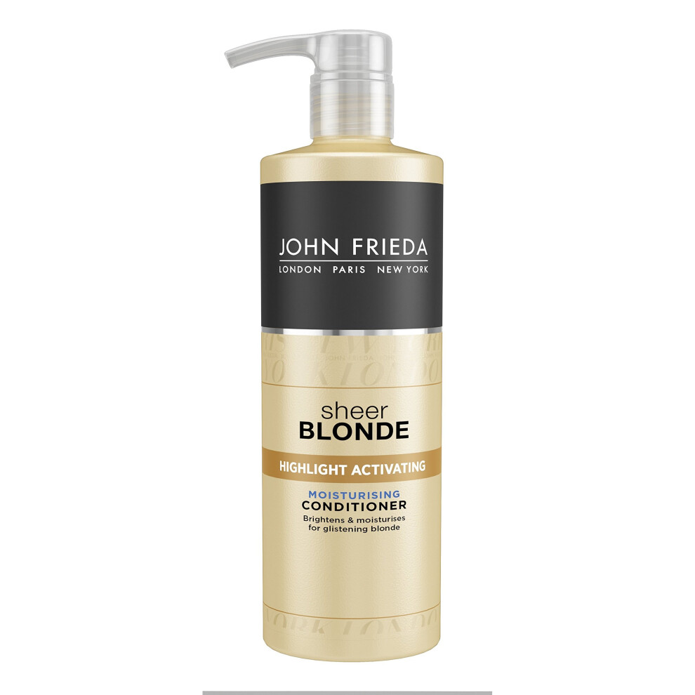 John Frieda Sheer Blonde Highlight Activating Moisturising Conditioner  500ml