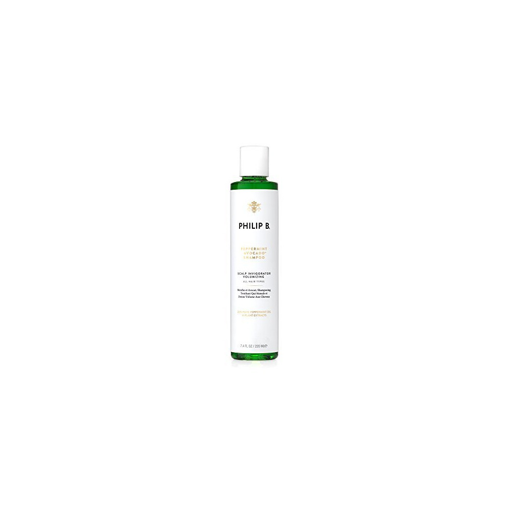 HILI B Volumizing & Clarifying Mint & Avocado Shampoo - 74 oz, Aromatherapeutic Scalp Treatment with Plant Extracts