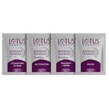 Lotus Herbals Radiant Diamond Facial Kit, 37g