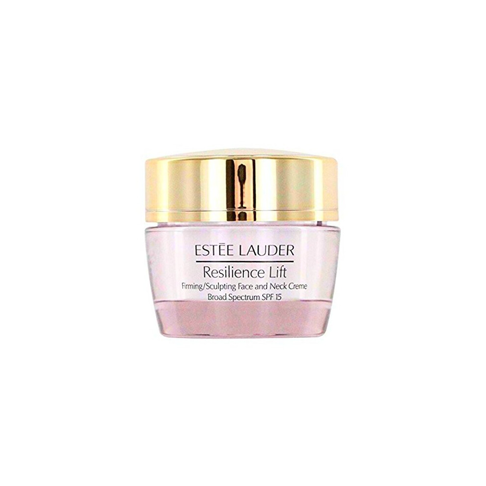 Estee Lauder Resilience Lift FirmingSculpting Face and Neck Creme SPF 15 for NormalCombination and Dry Skin,0.5 Ounce