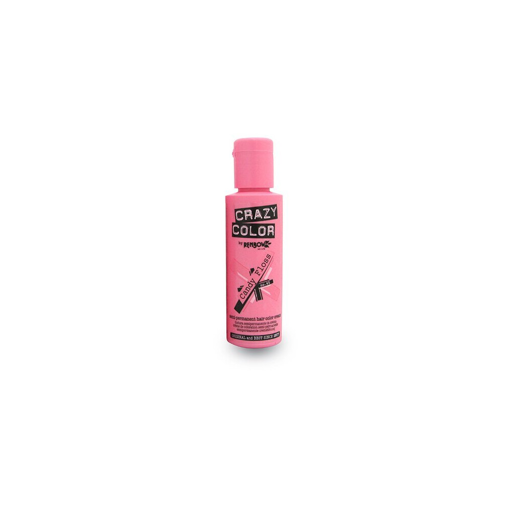 Renbow Cream Crazy Color Semi Permanent Hair Color Candy Floss No.65 100Ml
