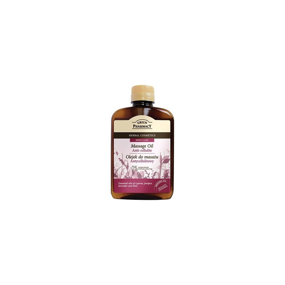 Anti-Cellulite Massage Oil – Encourages Lymph Flow  – 200ml