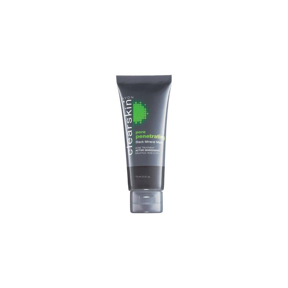 Avon Clearskin Pore Penetrating Black Mineral Mask 75 ml