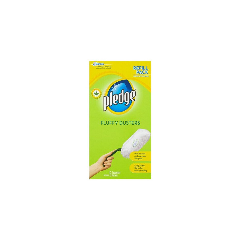 Pledge 4Pk Fluffy Duster Refills - 4 X Pack Of 5