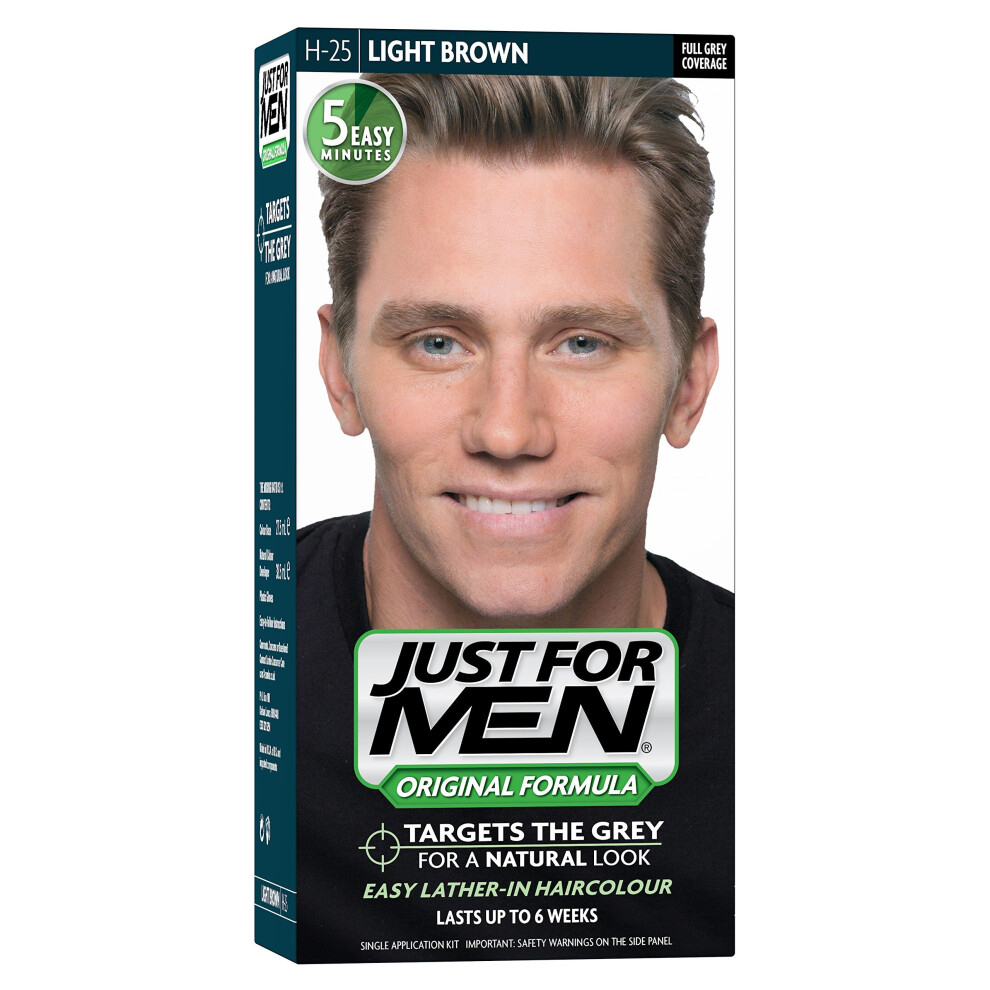 Just For Men Hair Colour Original Formula Light Brown H25