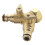 Spear & Jackson Spear & Jackson 3/4-inch 2-Way Brass Tap Connector 1