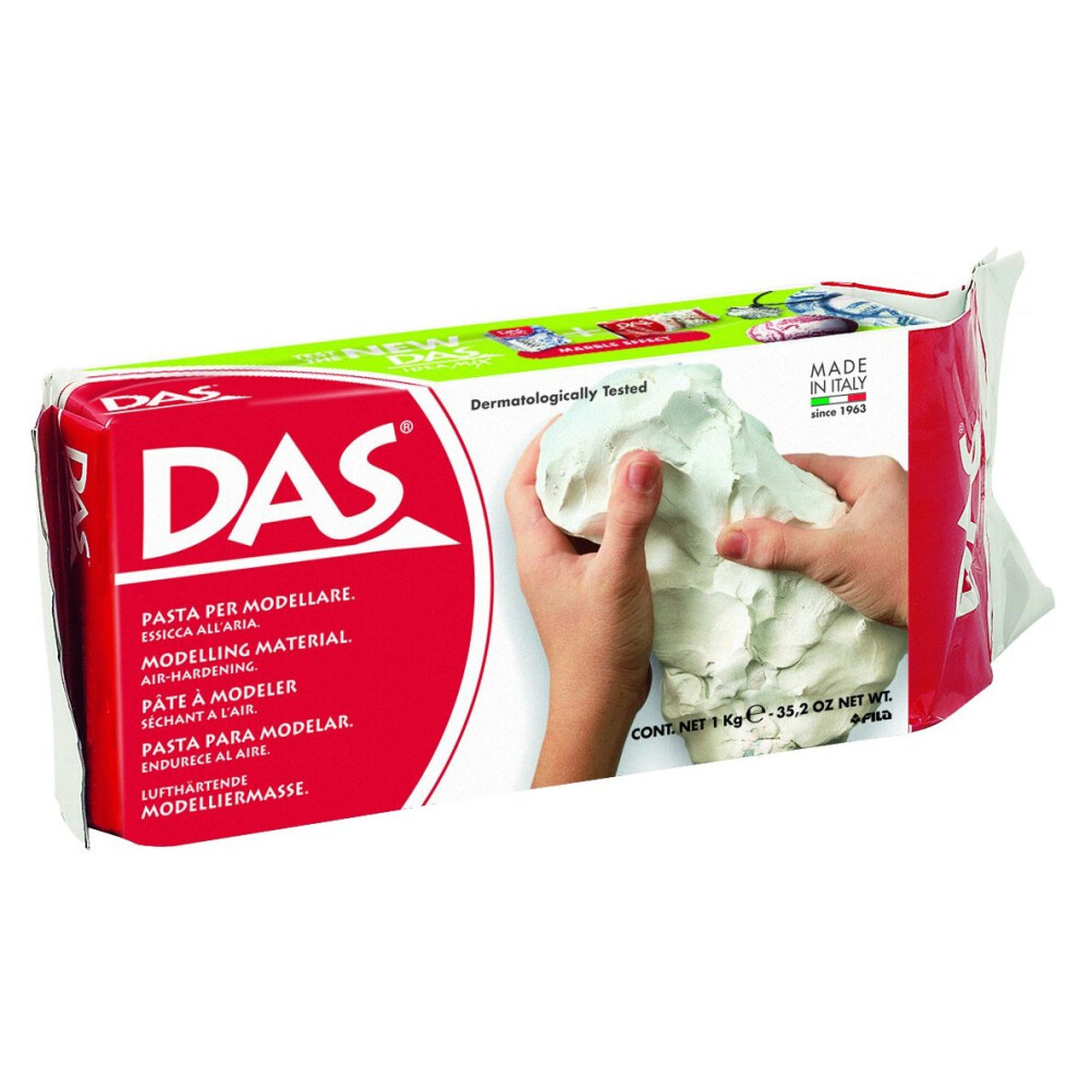 Dixon White Das Modelling Clay - 1Kg