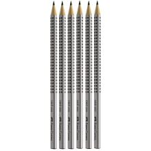 Faber Castell Grip 2001 Pencils HB Pack of 6