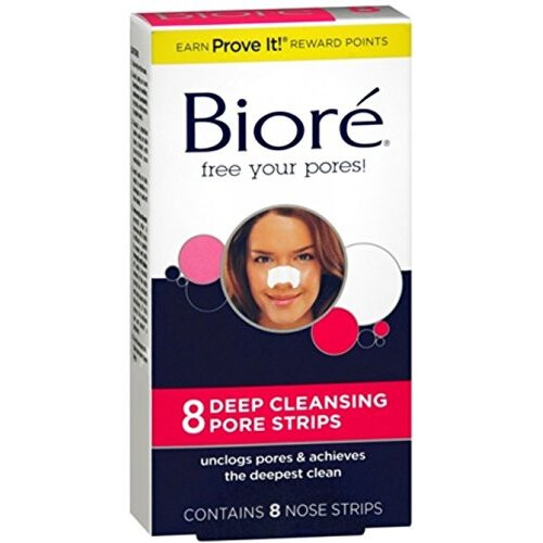 Biore Pore Nose Strips Size 8ct Biore Deep Cleaning Pore Strips