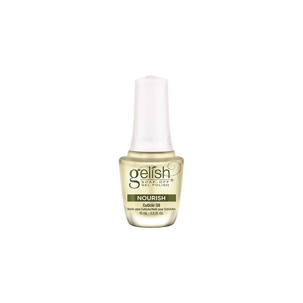 New Gelish Nourish Cuticle Oil Soak off Gel Polish 0.5oz