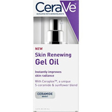 CeraVe Anti-Aging Gel Serum för ansikte | Med Ceramidkomplex, solrosolja och hyaluronsyra | 30 ml