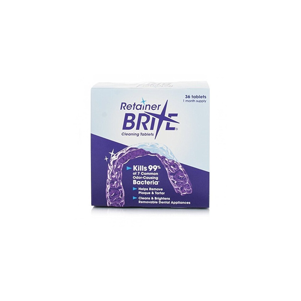 Retainer Brite Cleaning Tablets