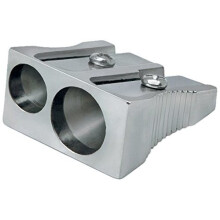 Rapesco Pencil Sharpener - Traditional Double Hole Sharpener
