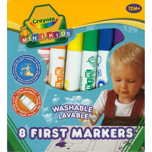 Crayola Crayola Beginnings First Markers (8 Pack) 1