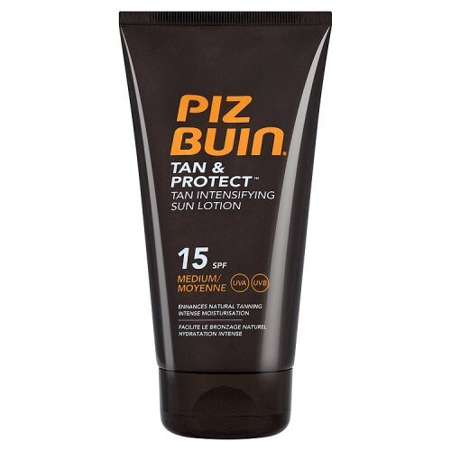 Piz Buin Tan & Protect Tan Intensifying Lotion SPF 15 Medium, 150ml