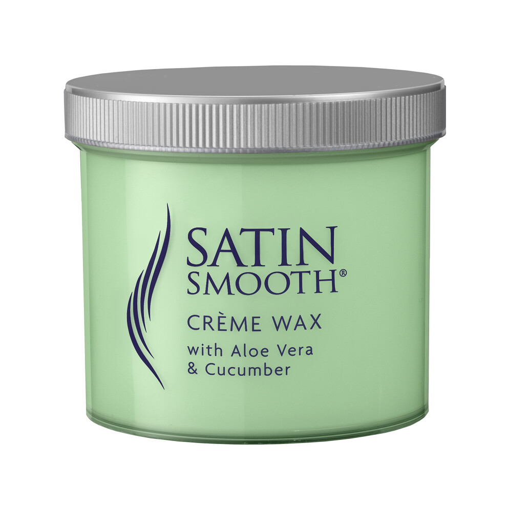 Satin Smooth Creme Wax With Aloe Vera And Cucumber 425G By Babyliss Pro