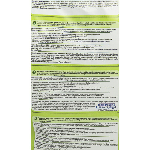 Tetra TETRA Alimento per pesci Stick per laghetti 7L 1