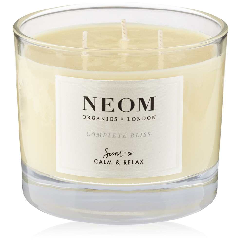 Neom Organics London Complete Bliss Three Wick Scented Candle 420 g